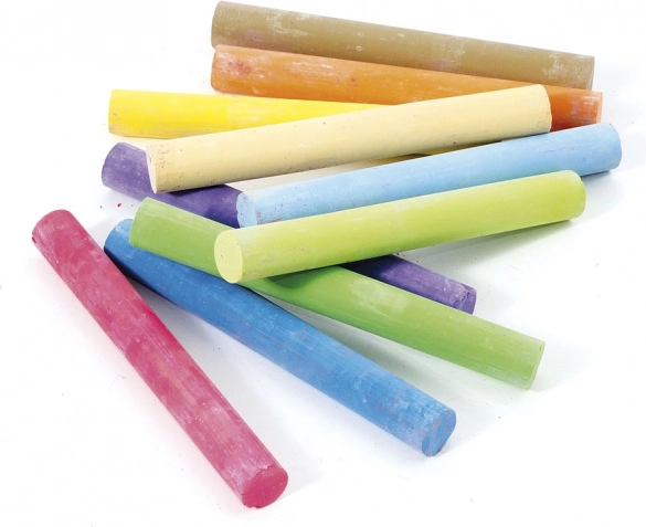 Farebné kriedy JEujura 10 ks