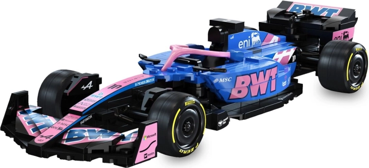 Stavebnica CaDA BWT Alpine Formula One™ Team A525 1:24 modrá