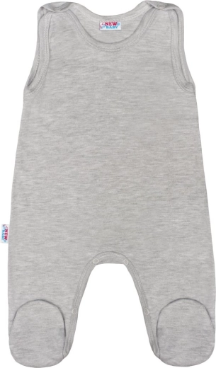 Detské dupačky New Baby Classic II sivé veľ. 50 - 1 kus