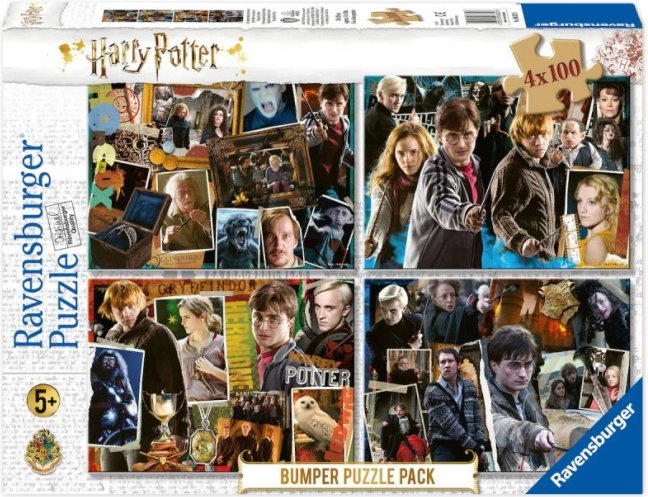 Puzzle 4x100 dielikov Harry Potter