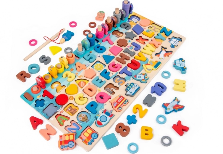 2Kids Edukačná multifunkčná doska 6 v 1