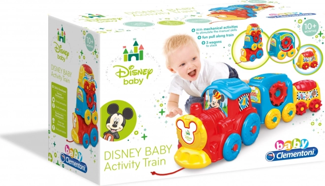 Interaktívny skladajúci sa vláčik Disney od Clementoni