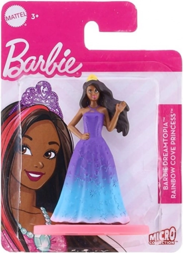 Mini bábika Barbie Rainbow princezná