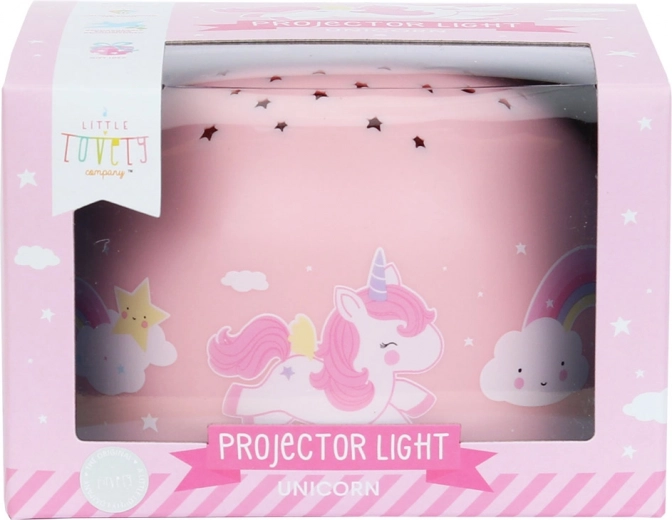 A Little Lovely Company lampa s projektorom pre deti – Jednorožce