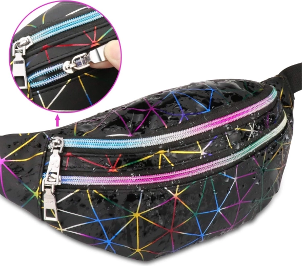 Tri praktické zipsové vrecká