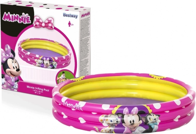 Nafukovací detský bazén Minnie Mouse 122 x 25 cm Bestway 91079