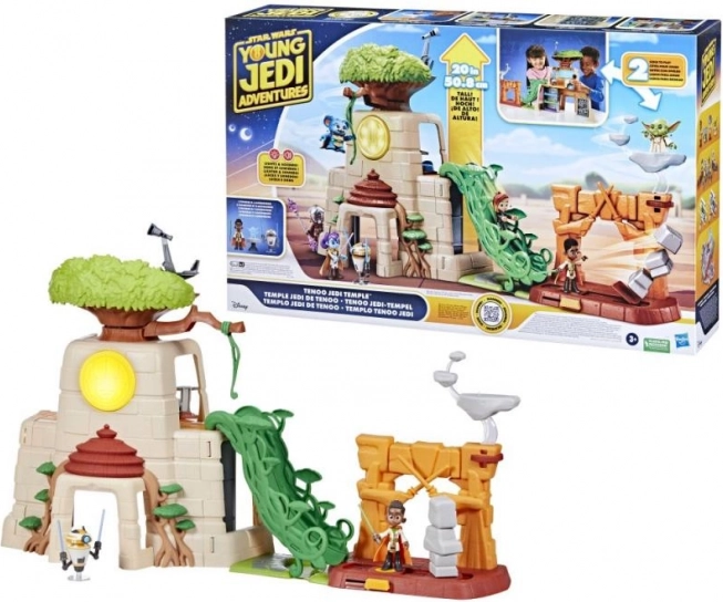Herný set STAR WARS Tenoo Jedi Temple – chrám Jedi so svetlami a zvukmi