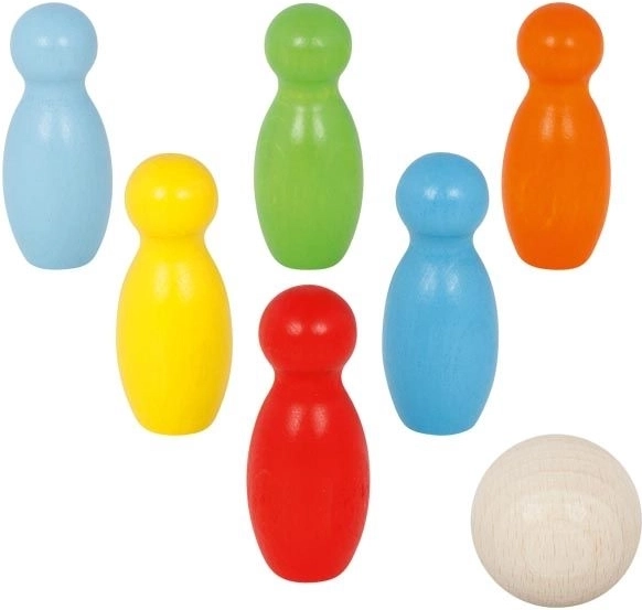 Drevené mini kolky GOKI