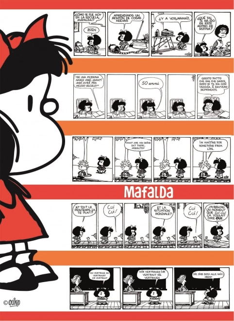 Puzzle CLEMENTONI MAFALDA 500 dielikov