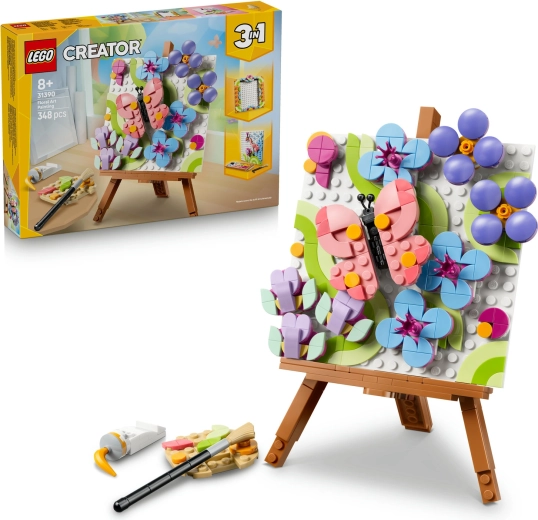 LEGO Creator Dekoratívny obraz s kvetmi