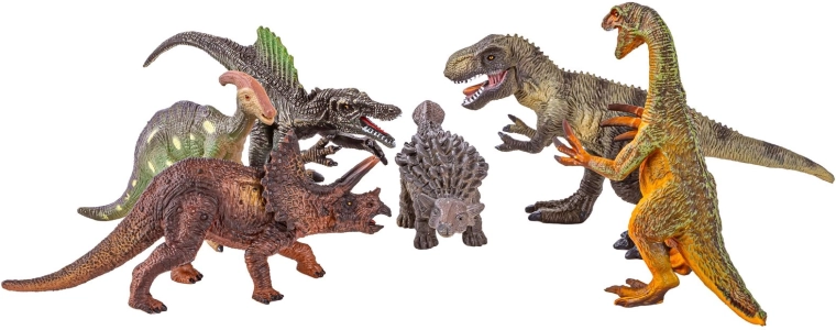 6 dinosaurov na okamžitú hru