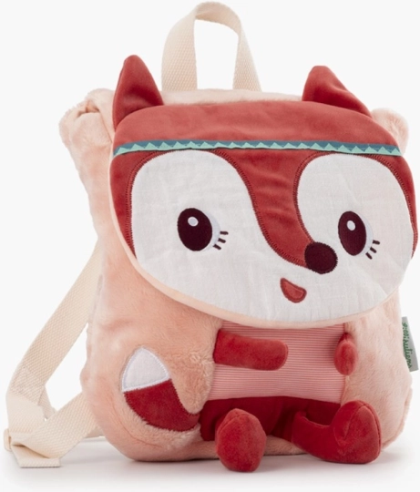 Mäkký detský batôžtek líška Alice Lilliputiens