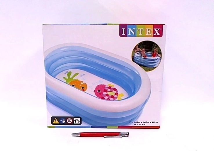 Bestway oválny nafukovací detský bazénik s morským motívom 163 × 107 × 46 cm