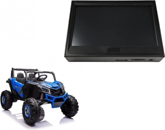 Hudobný LCD panel do elektrického auta 24V