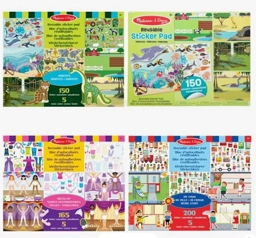 Opakovane použiteľná omaľovánka pre deti Melissa & Doug (asort)