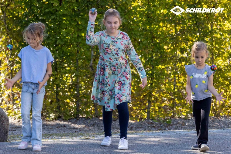 Schildkröt skákacie loptičky s extra odrazom – sada 3 ks