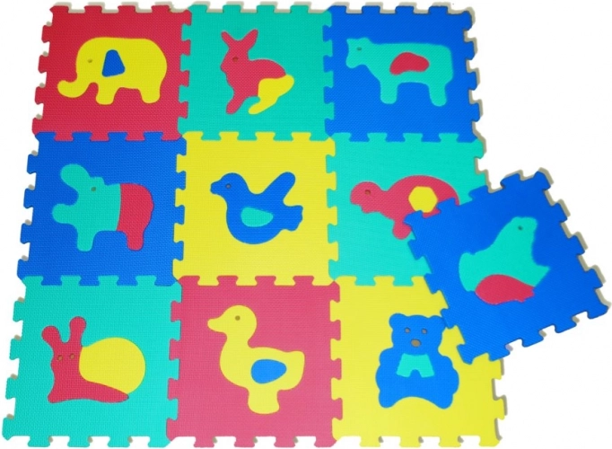 Penové puzzle Zvieratá pre deti