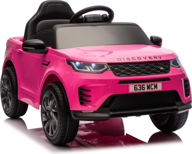 Elektrické odrážadlo LAND ROVER Discovery ružové