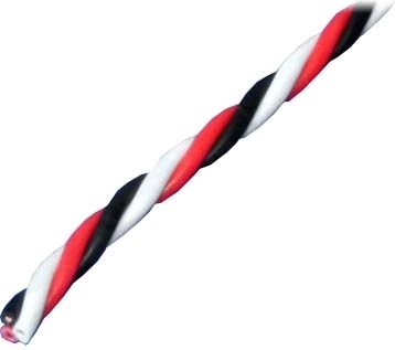 Trojžilový servo kábel Futaba 3 × 0,33 mm - 1 m