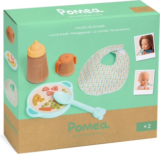 Djeco Jedálenská súprava pre bábiku Pomea