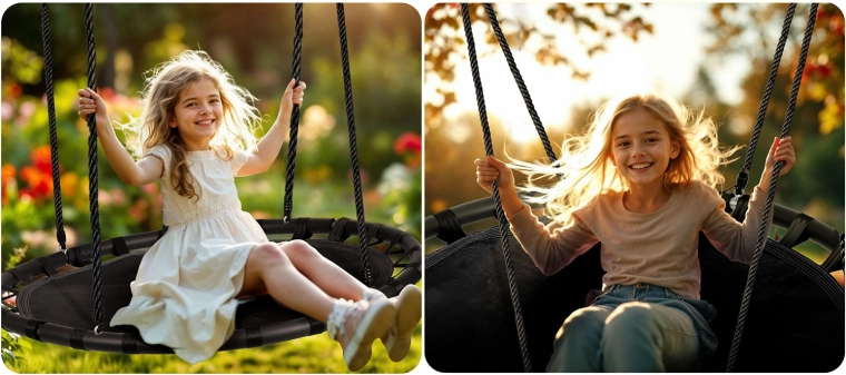 Priestranné a pohodlné sedenie 120 cm