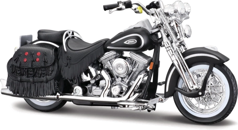 Maisto Harley-Davidson 1999 FLSTS Heritage Softail Springer čierny 1:18