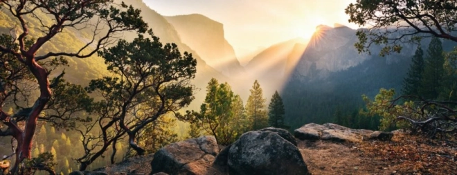 Ravensburger Puzzle Národný park Yosemite 1000 dielikov