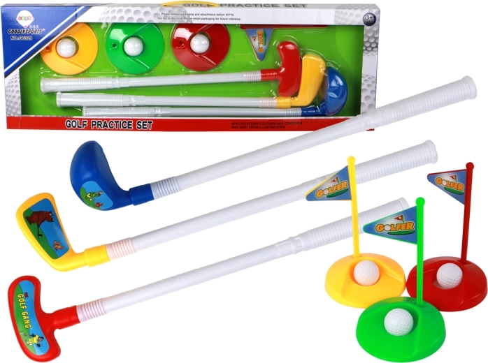 Detská sada na minigolf 12 dielov