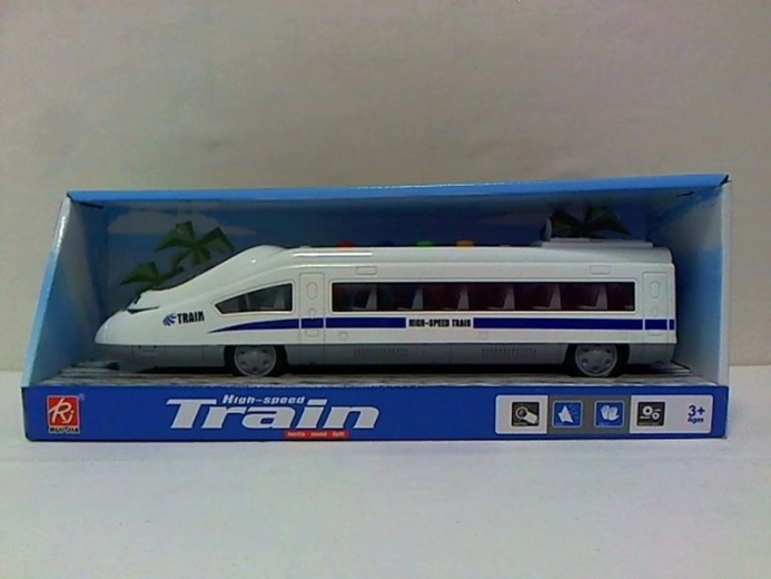 Moderný vlak so svetelnými a zvukovými efektmi 34 cm