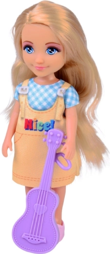 Hudobná fantázia s fialovou gitarou