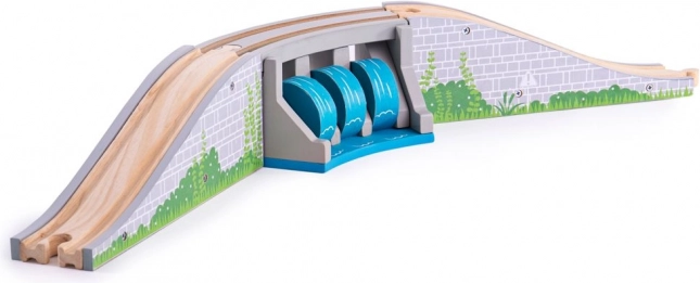 Most s vodopádom Bigjigs Rail
