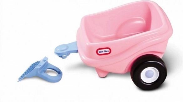 Ružový príves LITTLE TIKES Cozy Coupe pre odrážadlá