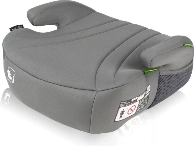 Detský podsedák Lionelo Luuk i-Size šedý