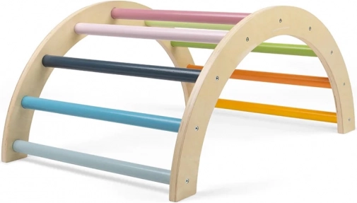 Bigjigs Toys drevený multifunkčný montessori oblúk