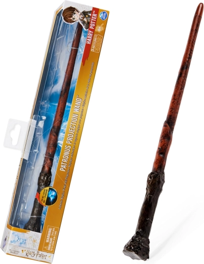 Kúzelnícka palička Harry Potter s projekciou patróna