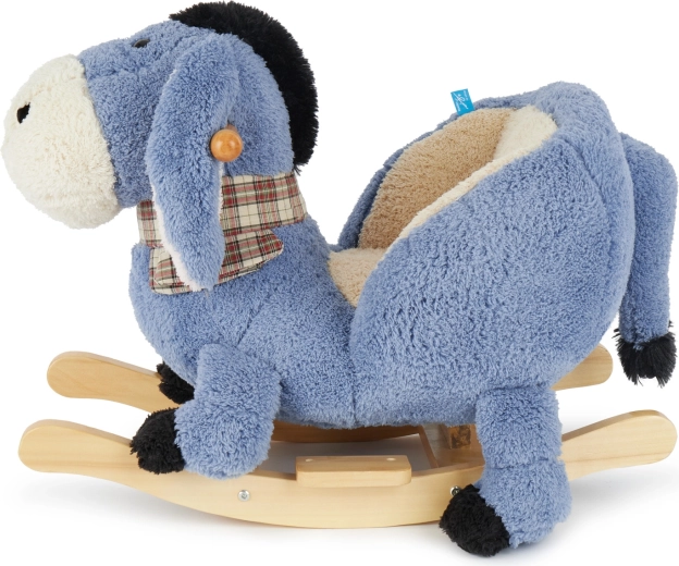 Bieco hojdací oslík s mäkkým sedadlom