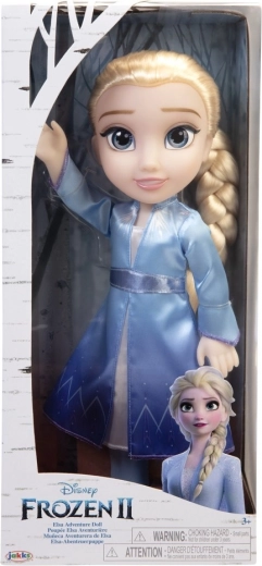 Bábika DISNEY FROZEN Elsa 38 cm v cestovnom outfite