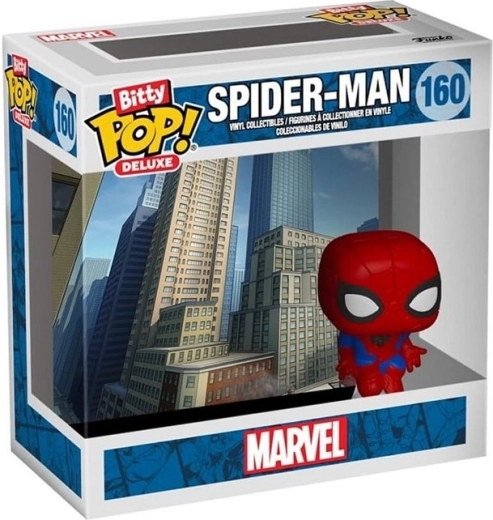 Funko Bitty pop! deluxe Spider-Man (cityscape) 160 - 1 kus