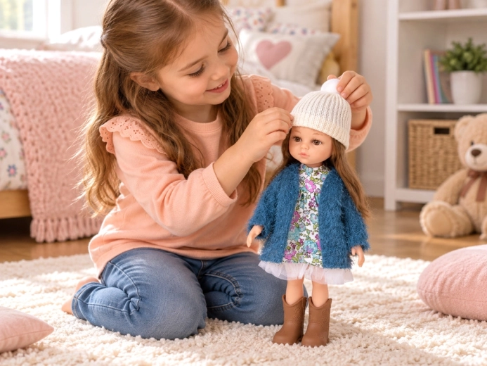 Dlhé vlasy a odnímateľný outfit