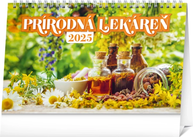 Stolový kalendár Prírodná lekáreň 2025 NOTIQUE