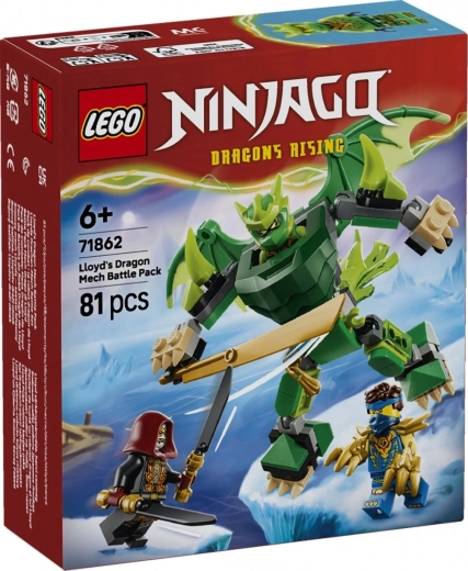 LEGO NINJAGO Dračie mech Lloyda – bojový balíček