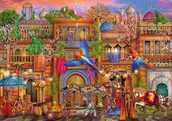 Puzzle Arabská ulica 4000 dielikov BLUEBIRD