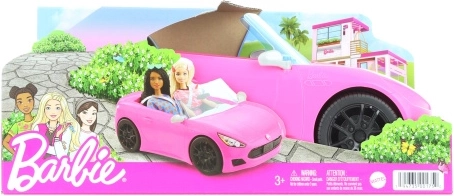 Barbie ružový kabriolet