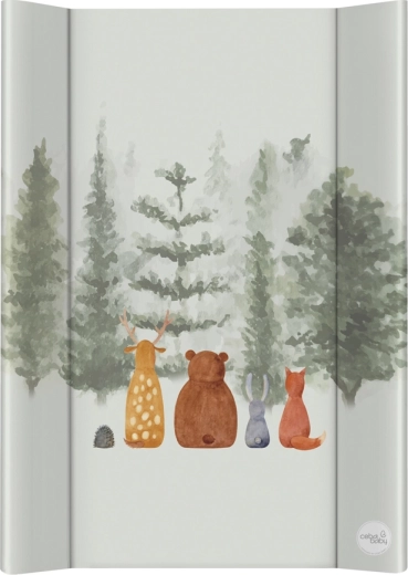 Ceba Baby prebaľovacia podložka s pevnou doskou 50 × 70 cm basic forest companions