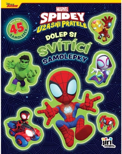 Spidey – dolep si svietiace samolepky