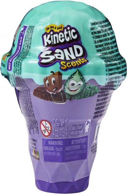 Kinetický piesok voňavé zmrzlinové kornútky
