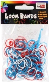 200 pestrých gumičiek pre nekonečné kombinácie