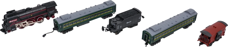 Veľká sada vozňov a detailné spracovanie