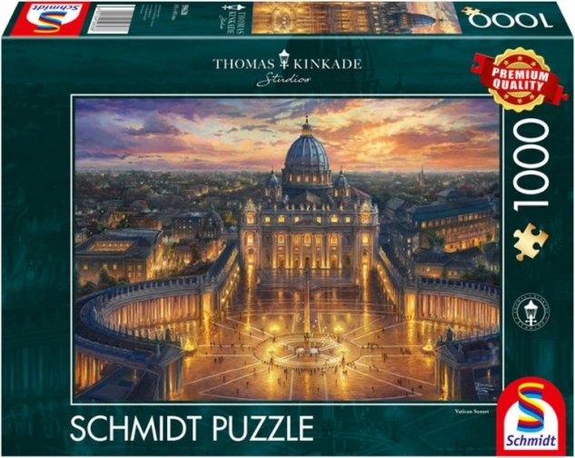 Puzzle Vatikán, Taliansko 1000 dielikov SCHMIDT