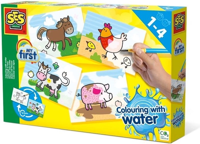 SES Creative My First maľovanie vodou – farma